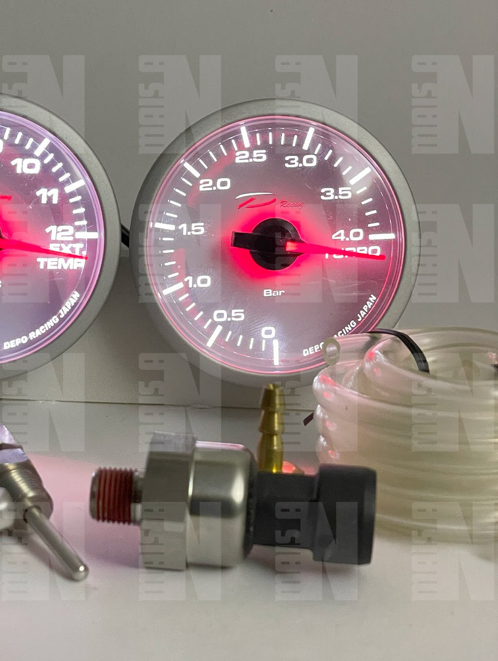 Manómetro TURBO 4Bar (60mm) - DEPO