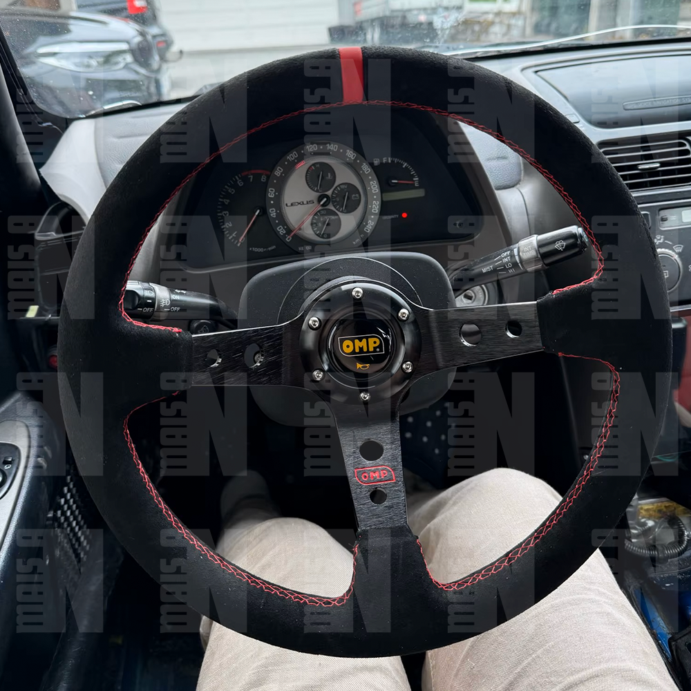 Volante estilo OMP - Camurça