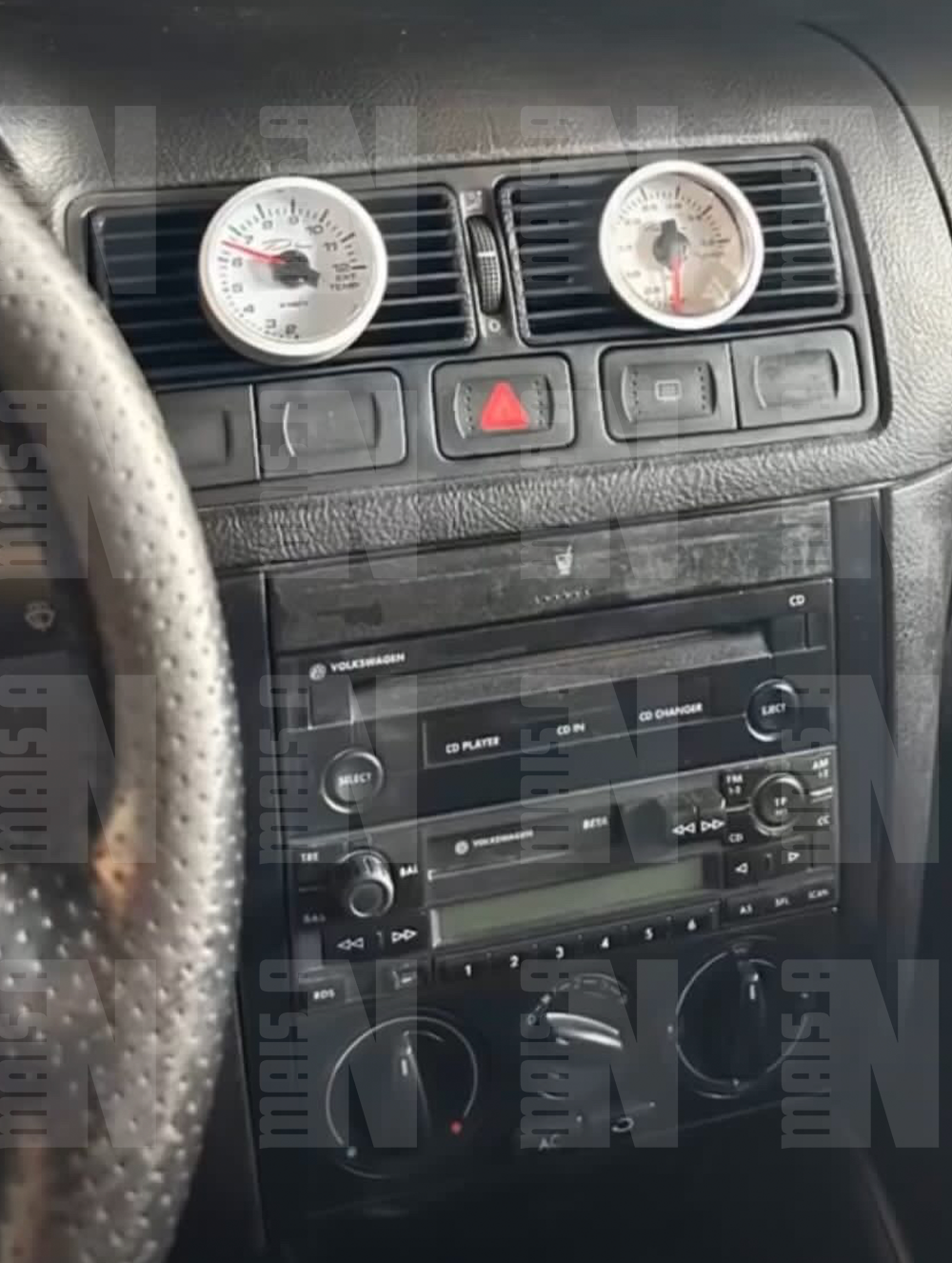 VW Golf 4 - Suporte de ventilação