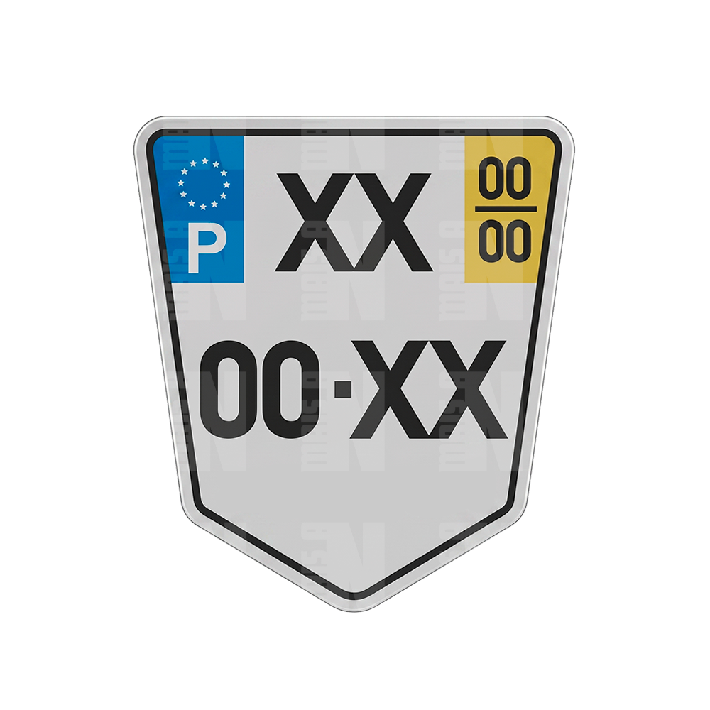 Matrículas Flexíveis - MOTOCROSS