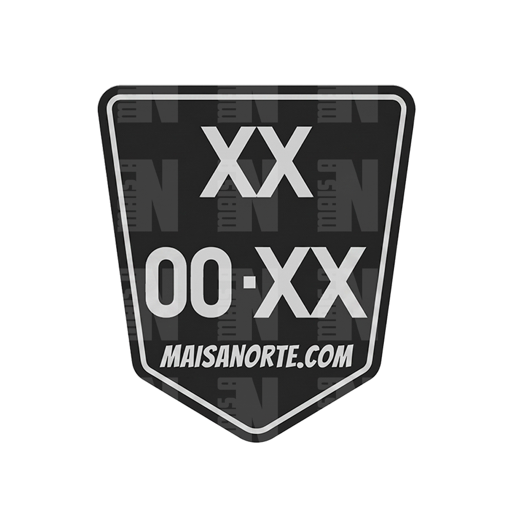 Matrículas Flexíveis - MOTOCROSS