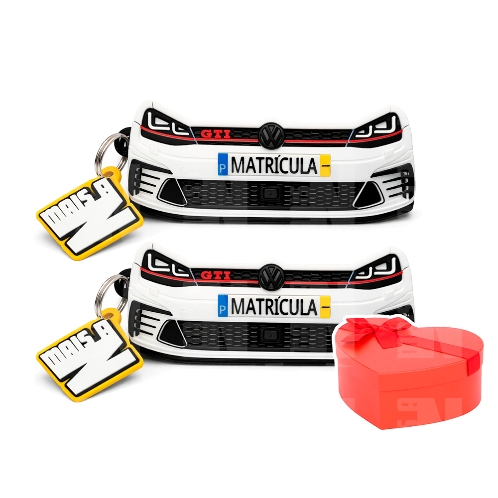 KIT 2 Porta-chaves - Frente do carro