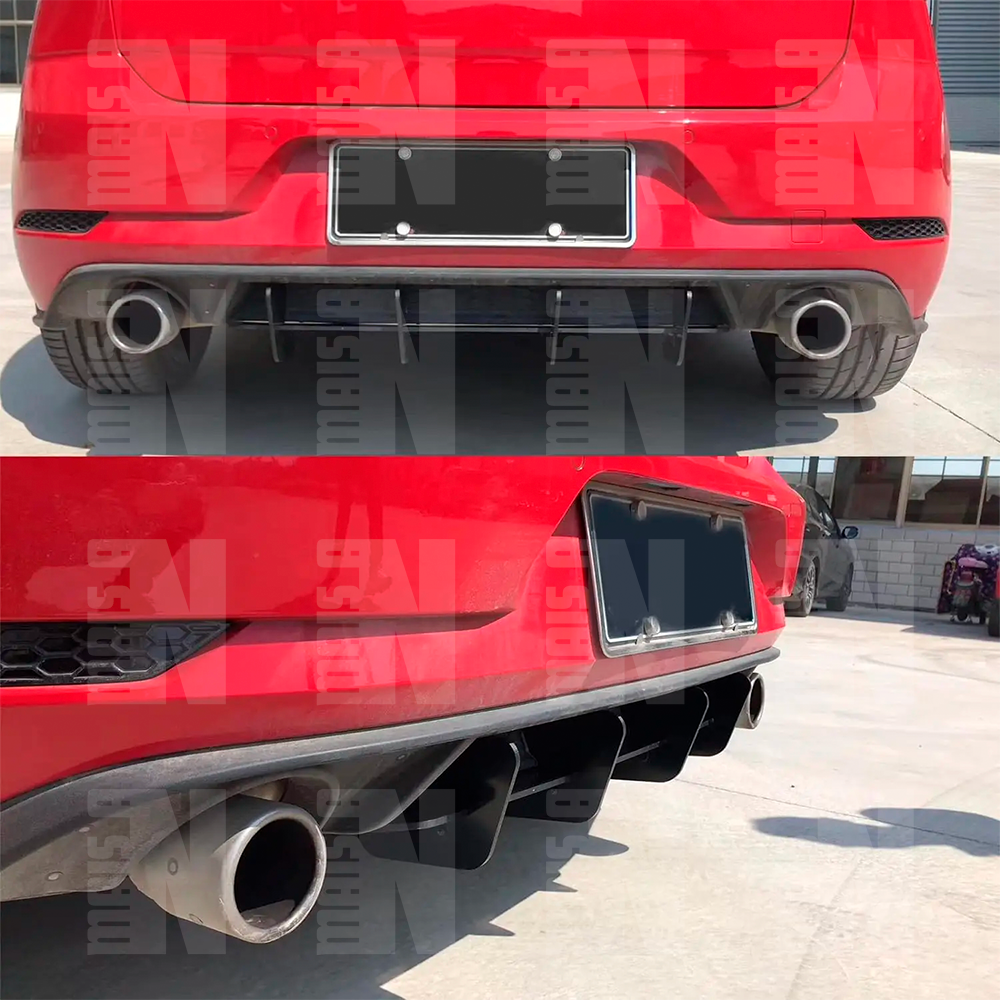Difusor traseiro - VW Golf 7