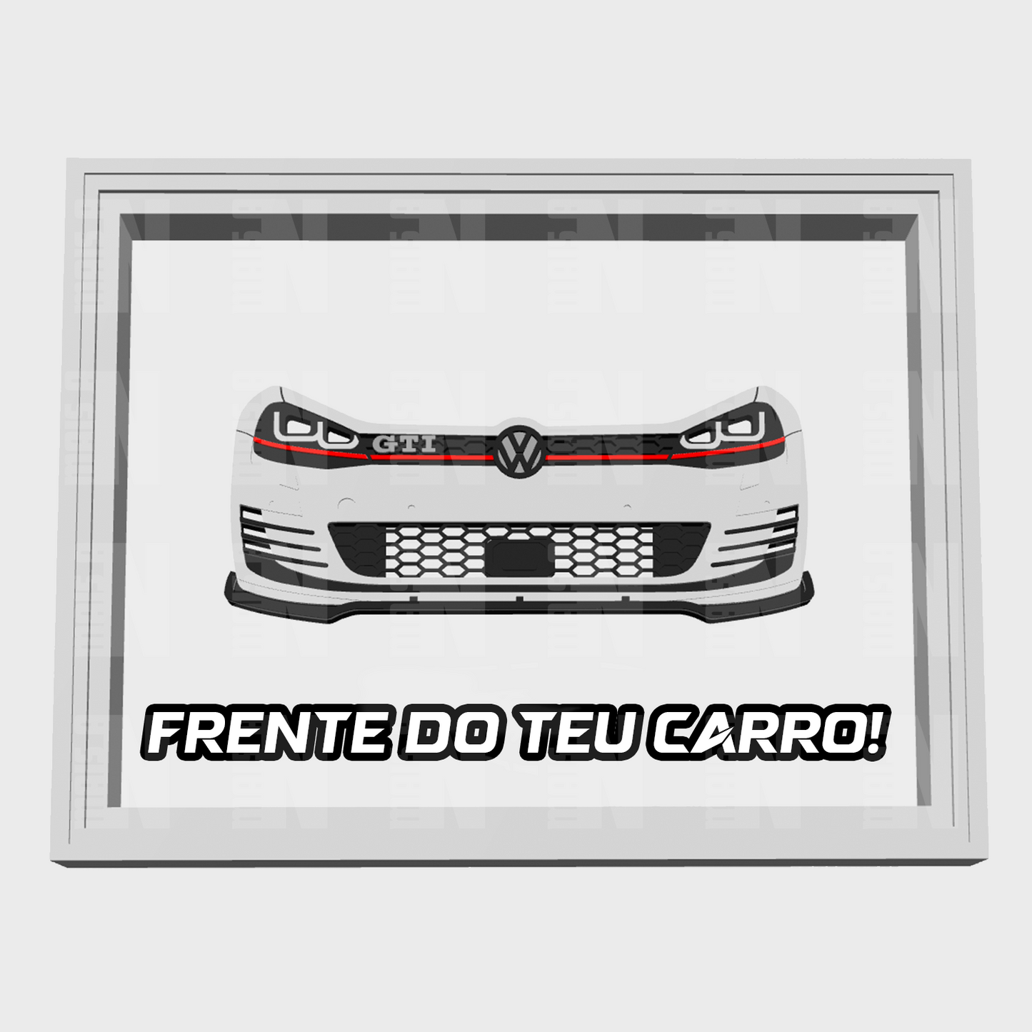 Decoração - Frente do carro