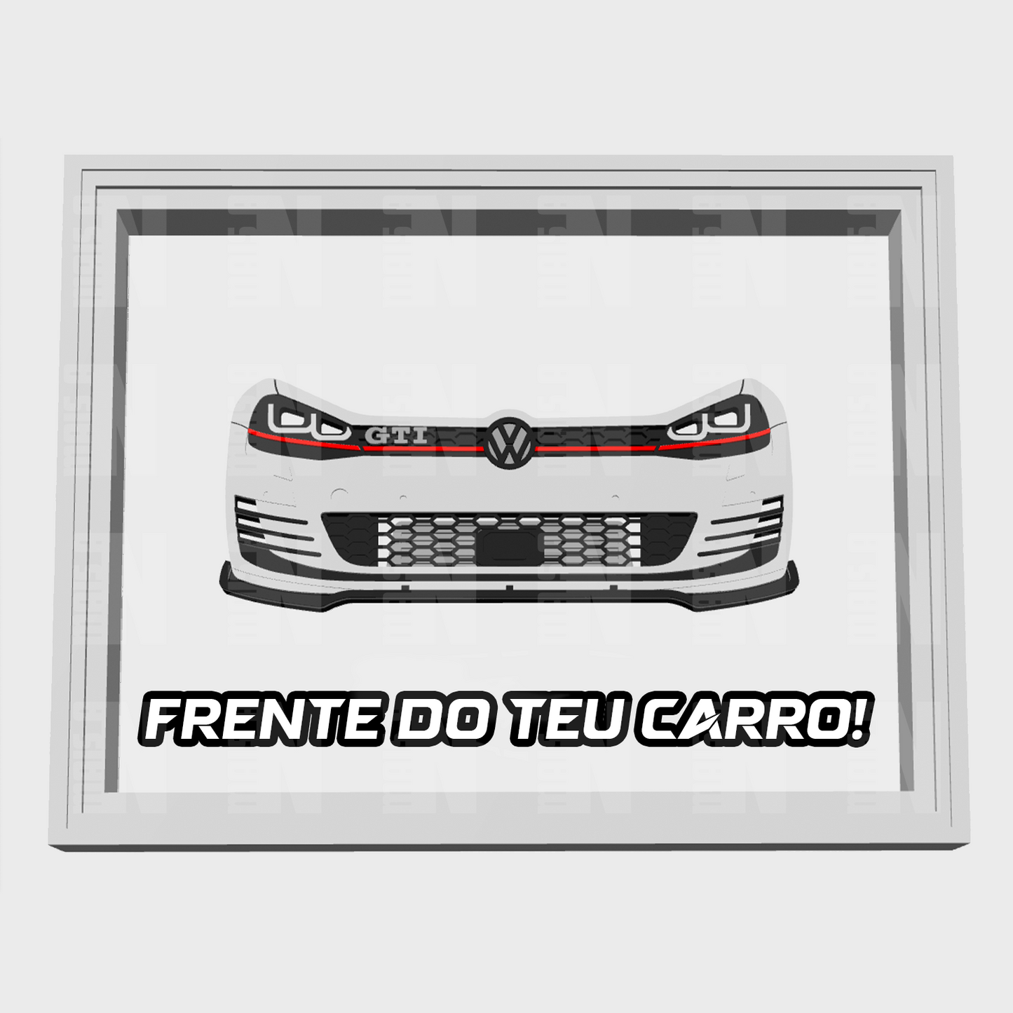 Decoração - Frente do carro