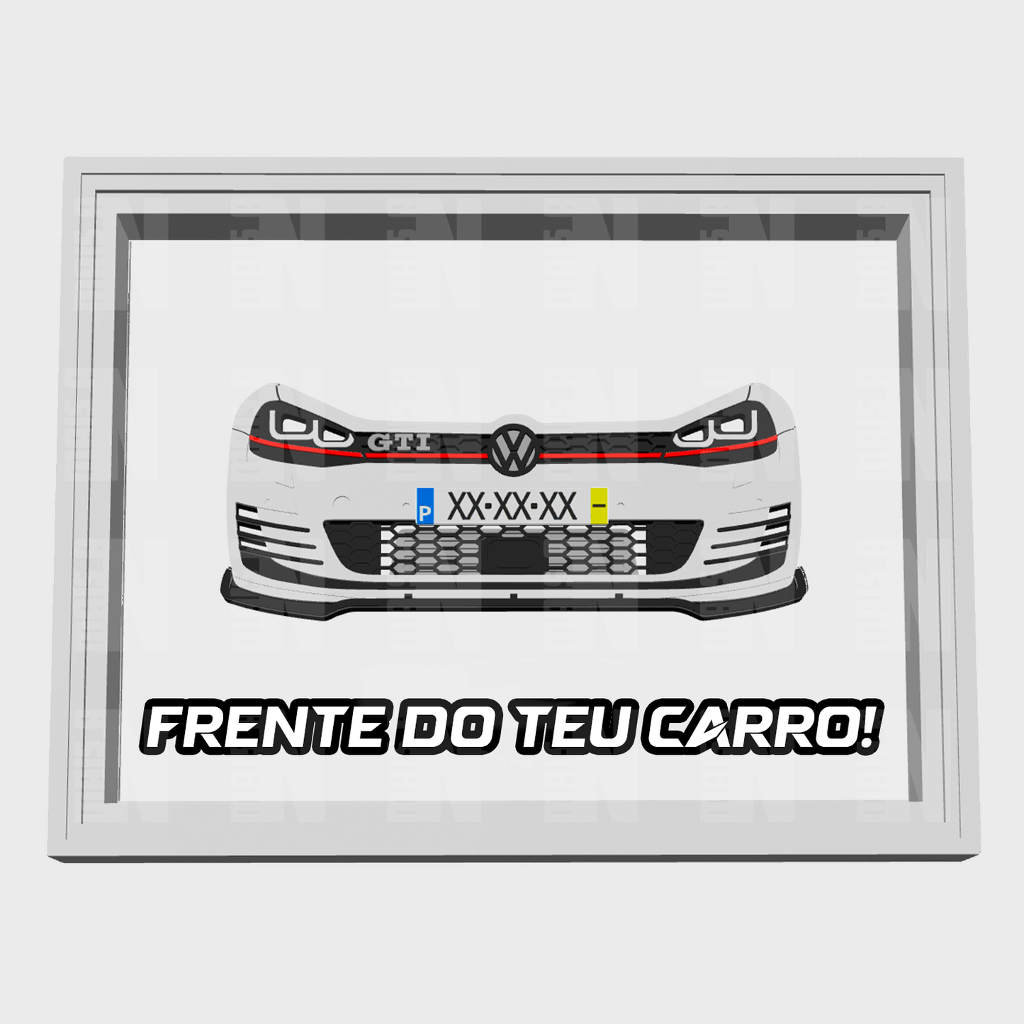 Decoração - Frente do carro