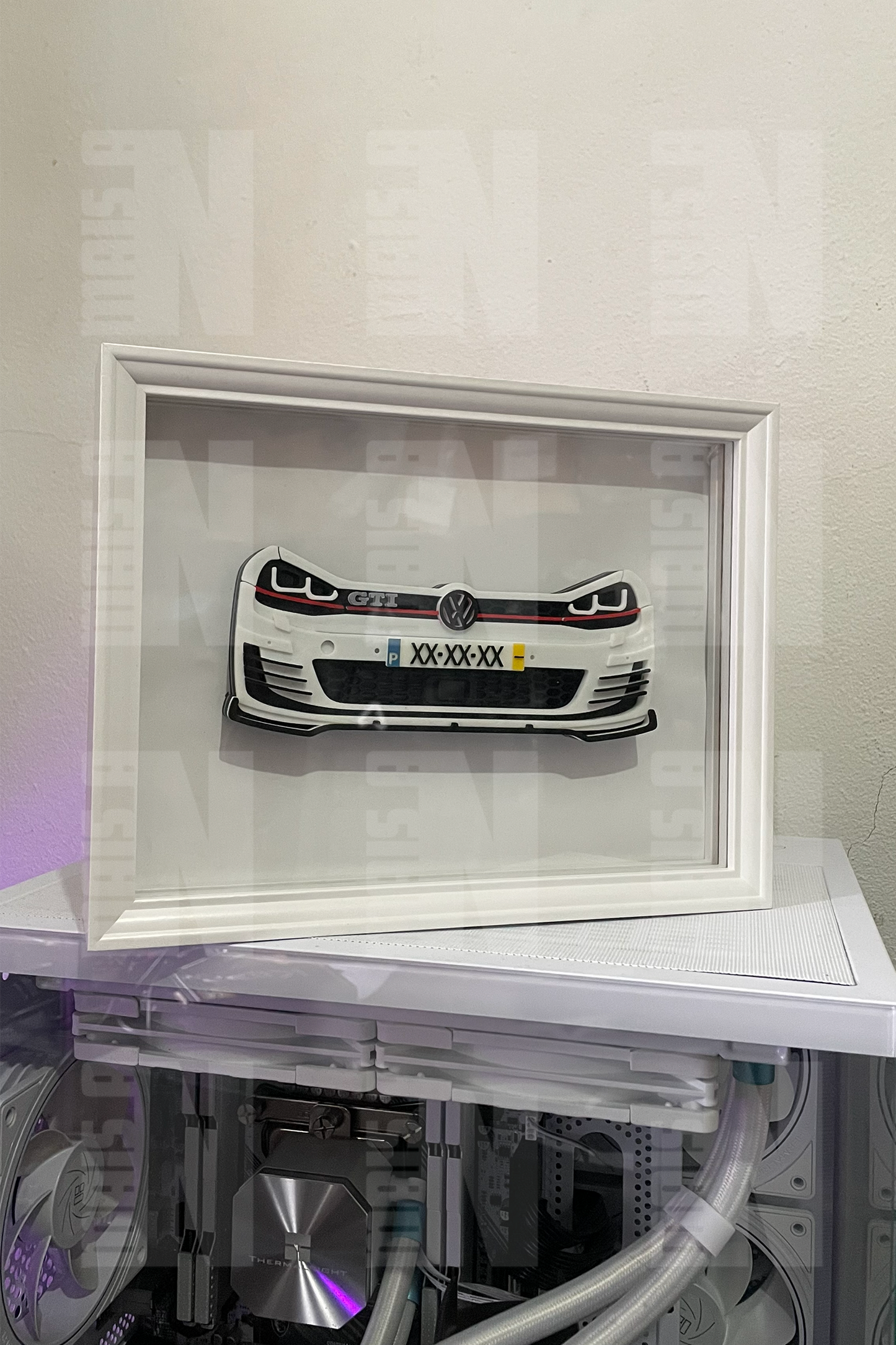 Decoração - Frente do carro