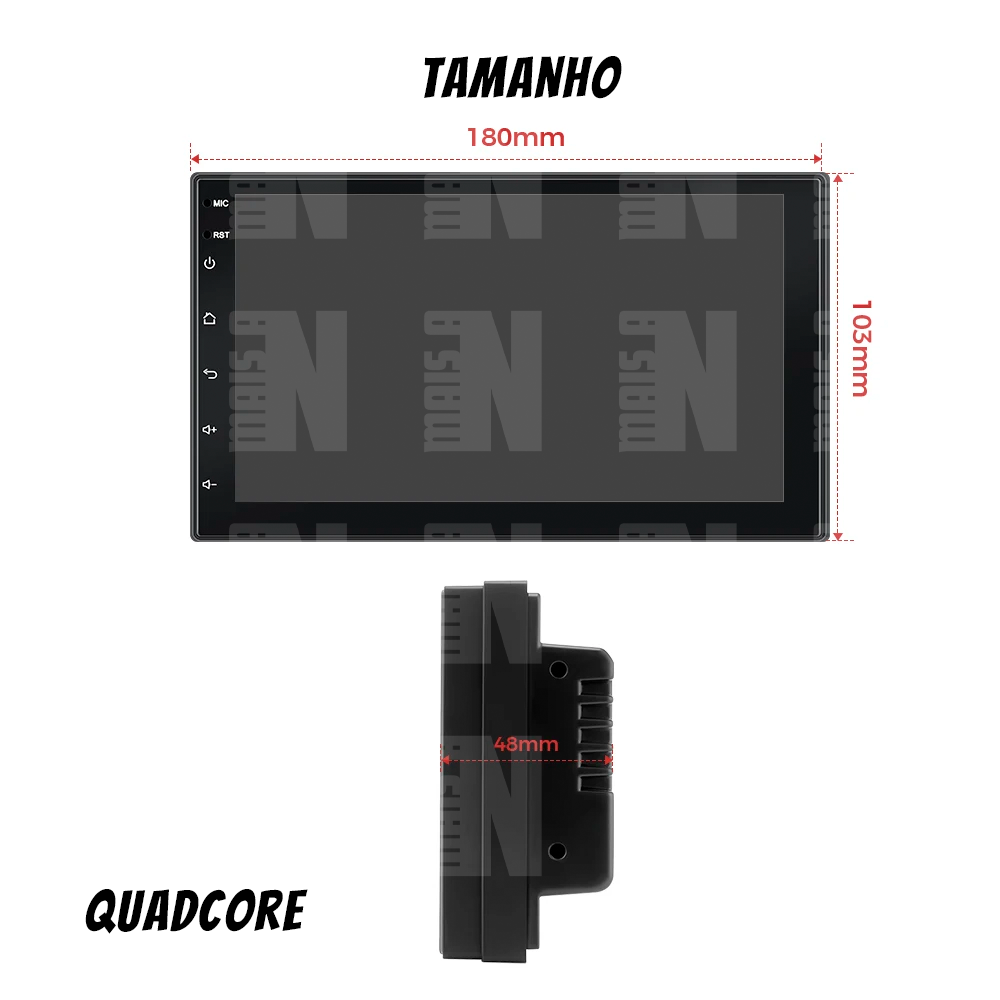 Radio Android 7" - QUAD CORE