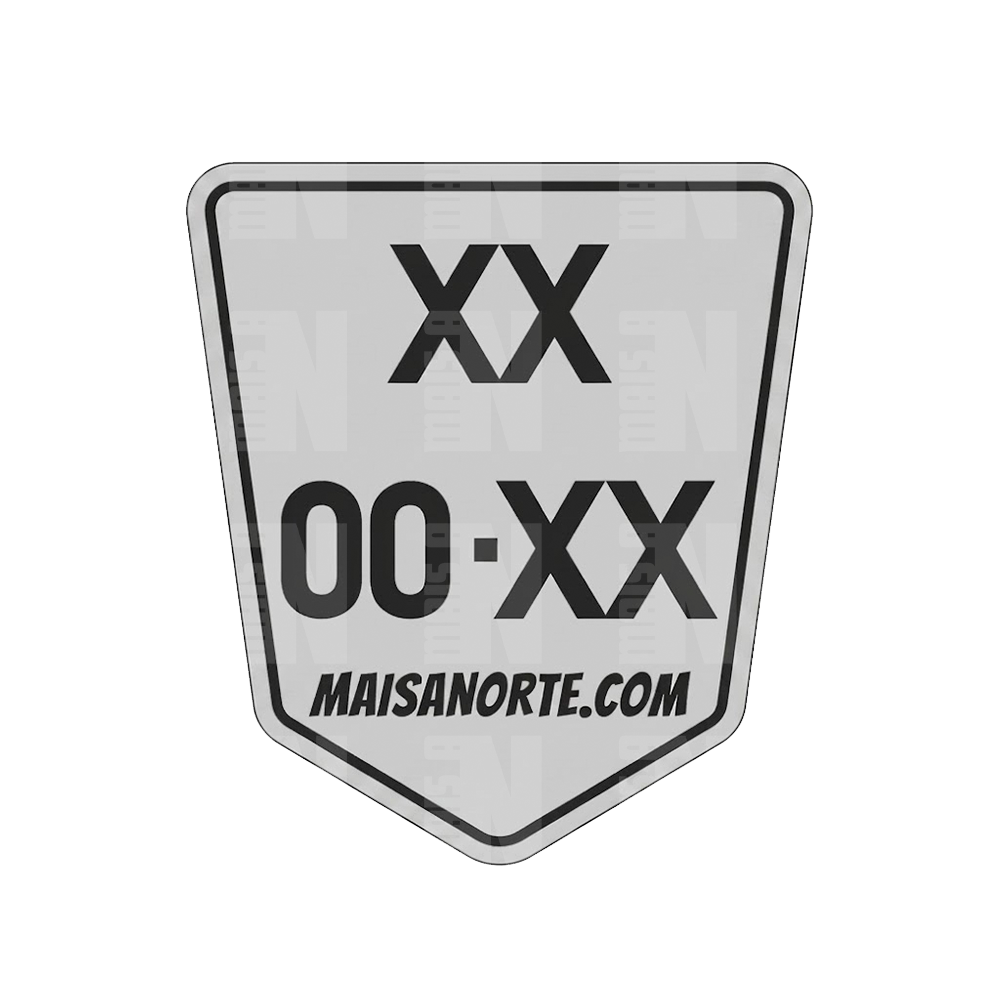 Matrículas Flexíveis - MOTOCROSS