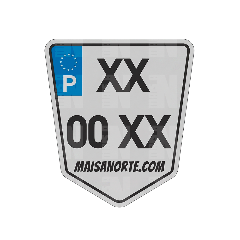 Matrículas Flexíveis - MOTOCROSS